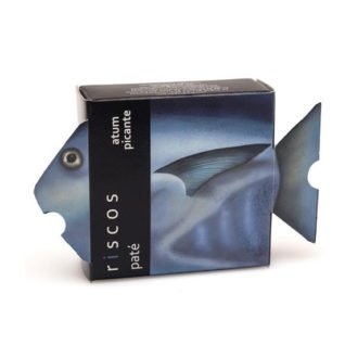 Pate de Atun Picante, Oqopo, 75g Conservas Riscos.