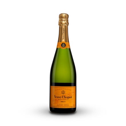El Veuve Clicquot está en nuestra lista de mejores champagnes, espumosos y cavas para beber en navidad.