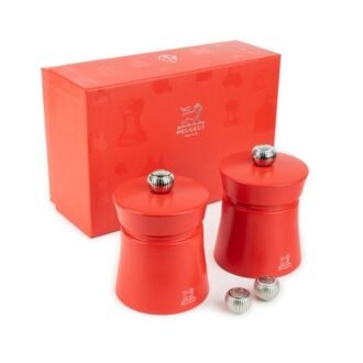 Caja regalo dúo pimienta/sal Baya rojo Peugeot Edición Especial
