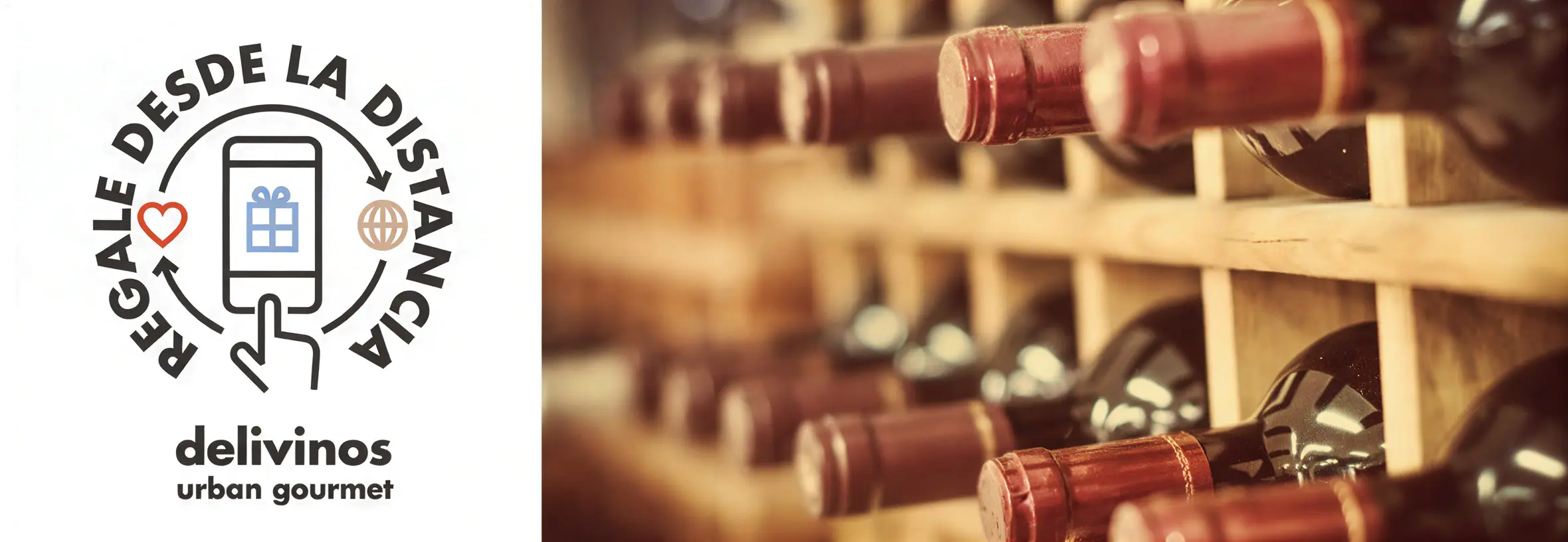 Selección de vinos de Delivinos Urban Gourmet en Madrid