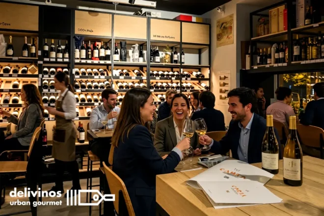 Afterwork enafterwork en el barrio de Salamanca. Delivinoa Madrid